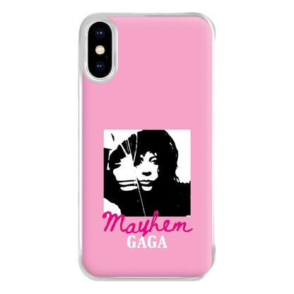 Pink Mayhem Gaga iPhone XS Max Case