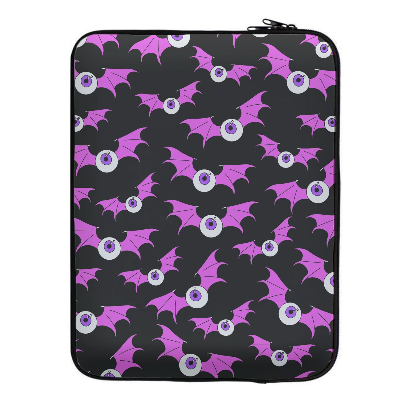 Bat Eye Pattern Laptop Sleeve