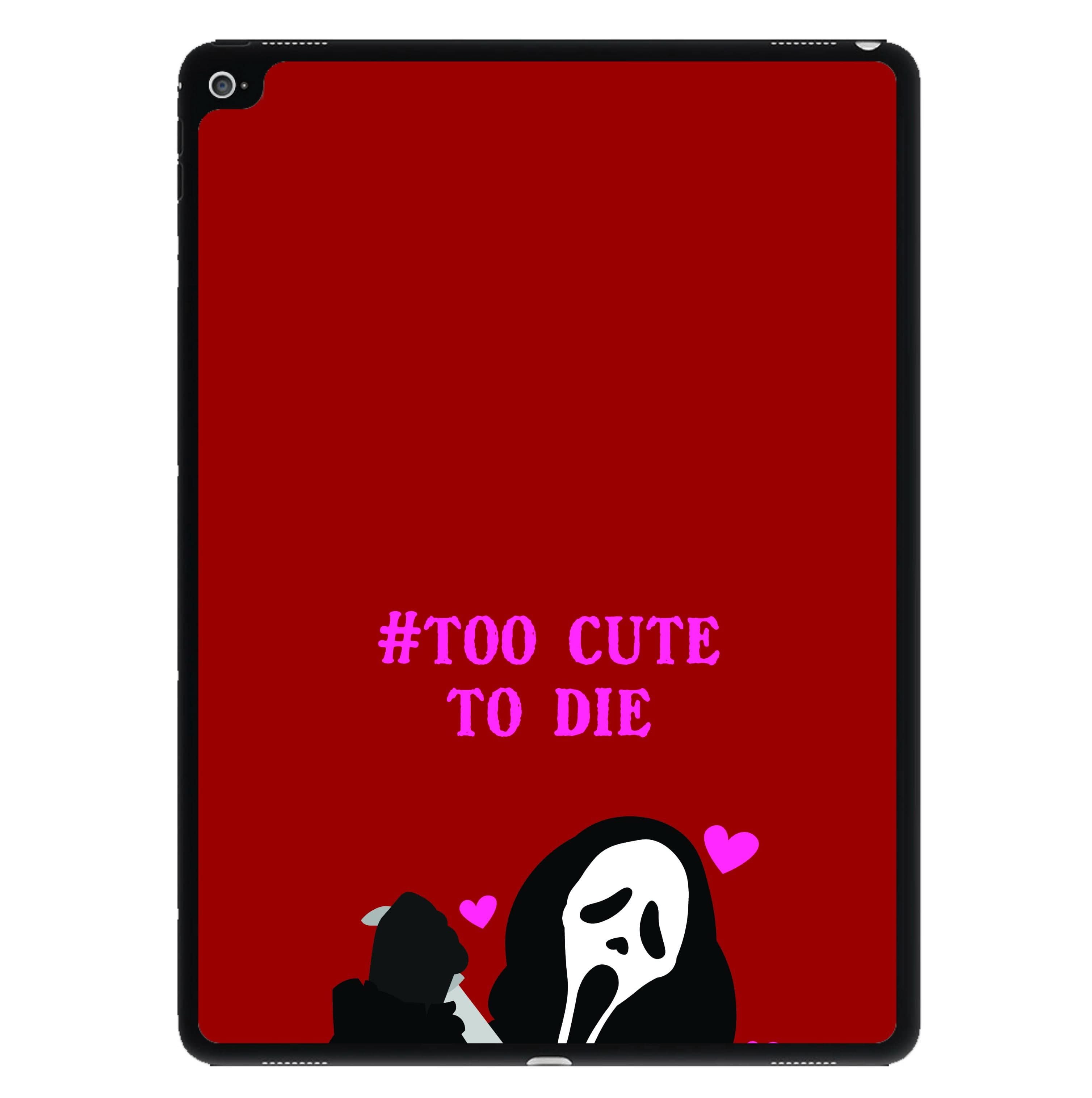 Too Cute To Die iPad Case