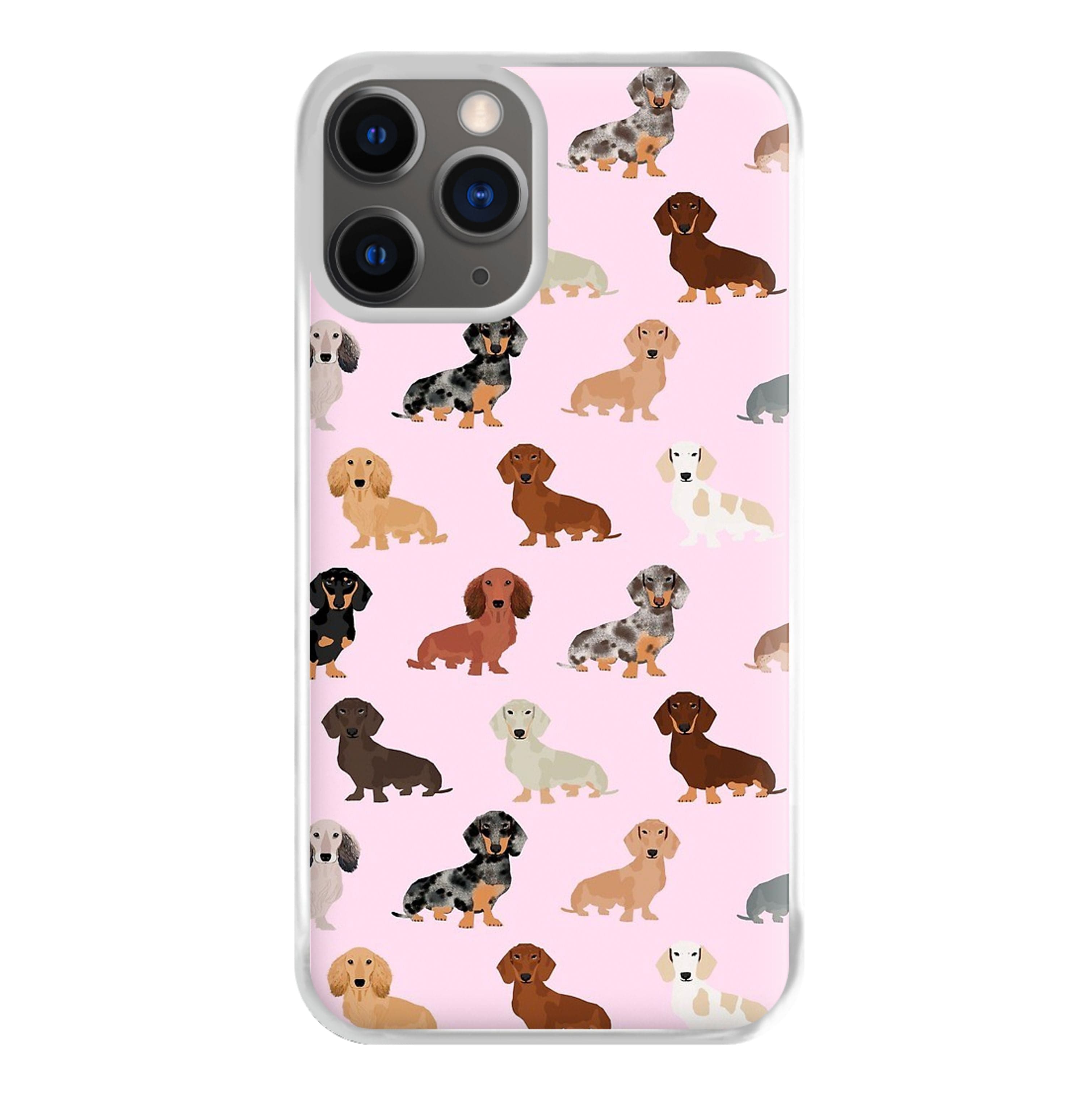 Dachshund Breed Pattern Phone Case