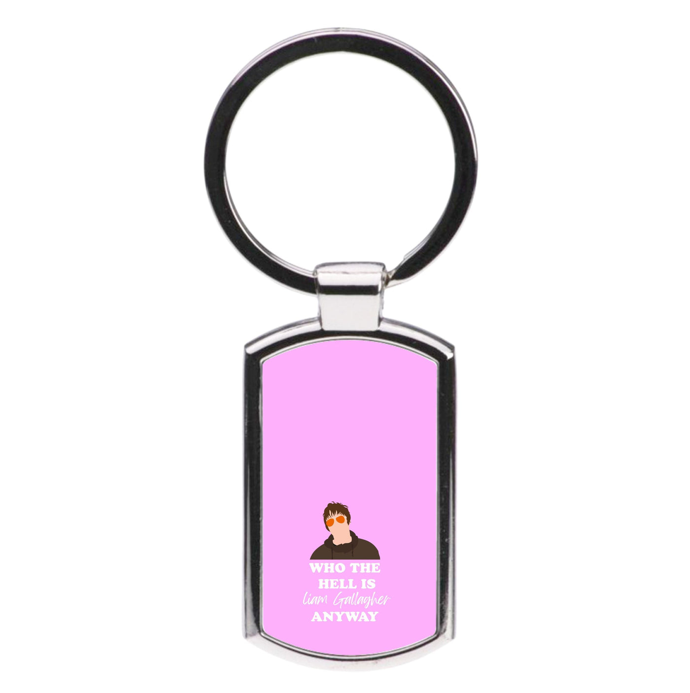 Who The Hell Is Liam Gallagher anyway - Festival Luxury Keyring