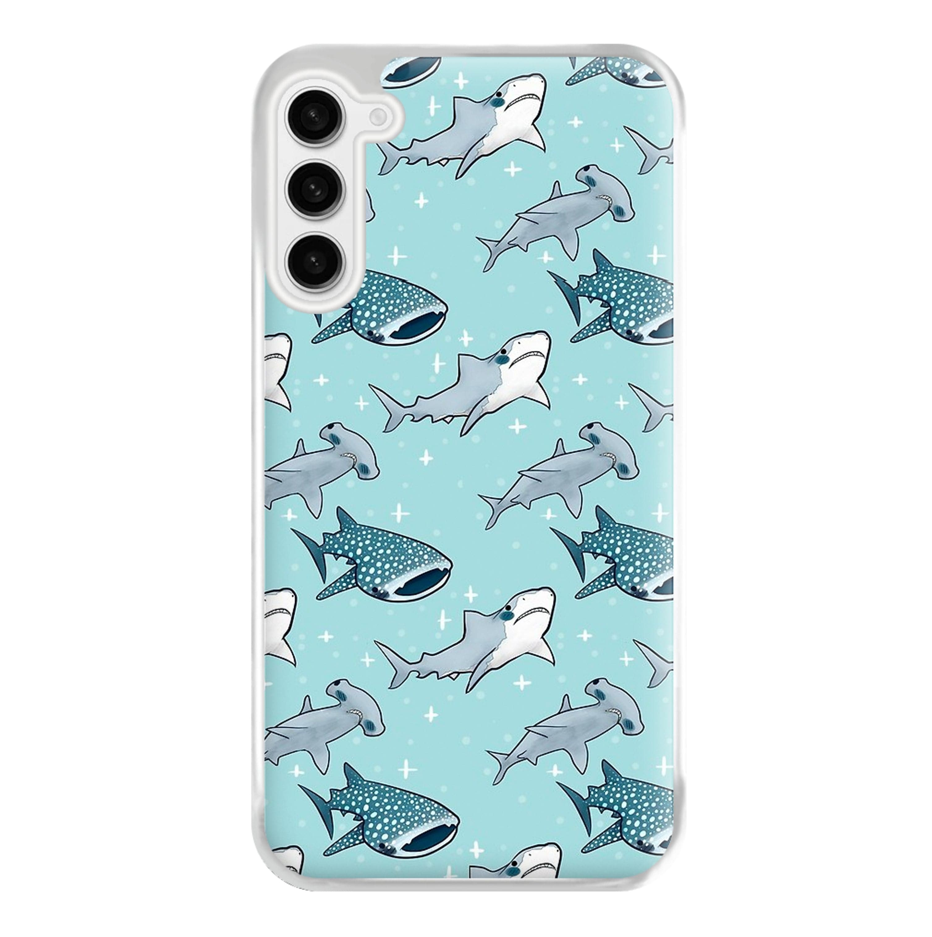 Shark Pattern Phone Case