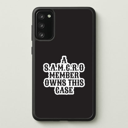 SAMCRO Member Galaxy A41 Case
