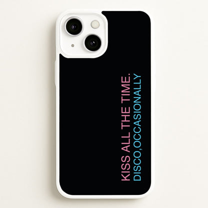 Disco Occasionally Text iPhone 13 Case