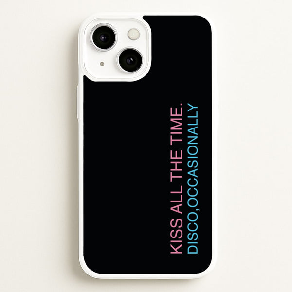 Disco Occasionally Text iPhone 13 Mini Case