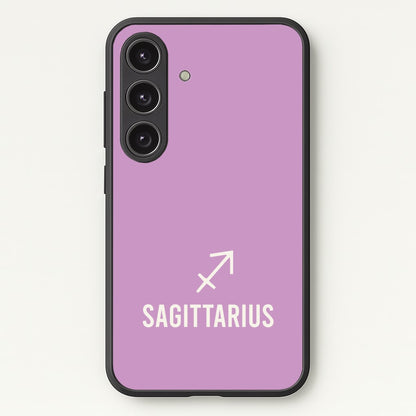 Sagittarius Pastel Zodiac Galaxy S25 Case
