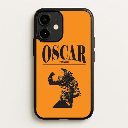 Oscar Orange And Black iPhone 12 / 12 Pro Case