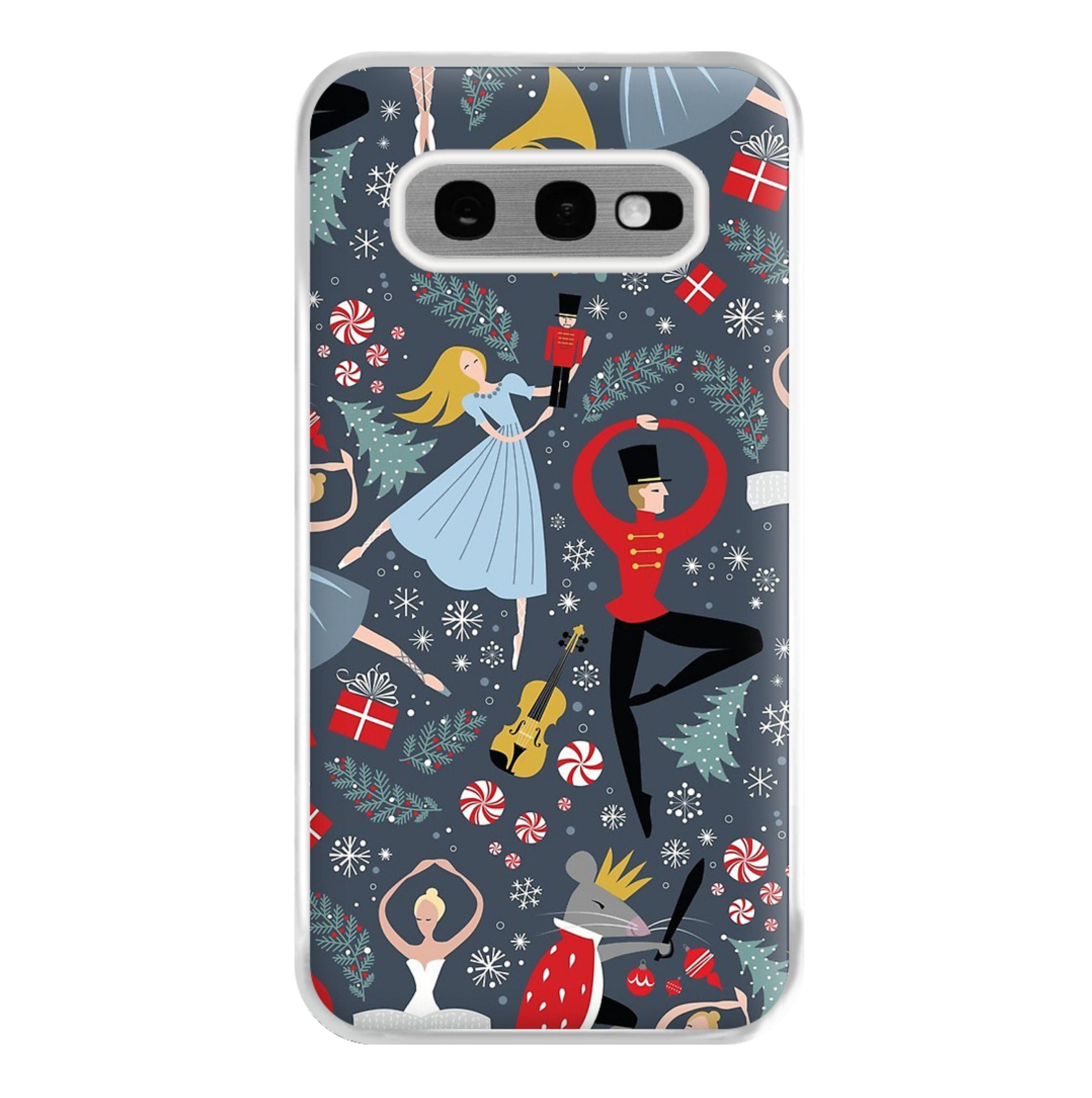 Nutcracker Ballet Pattern - Christmas Phone Case