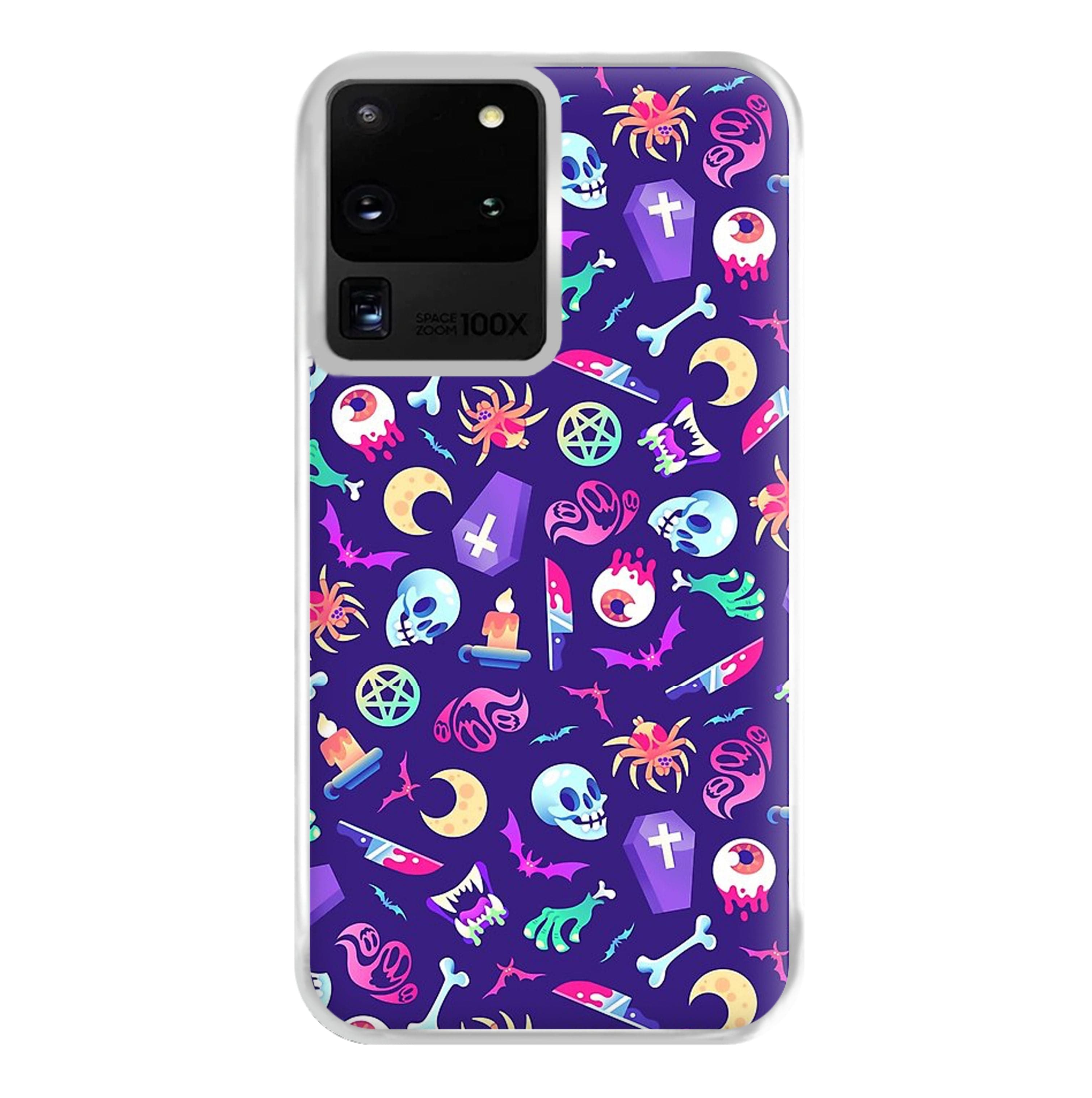 Horroriffic Halloween Pattern Phone Case