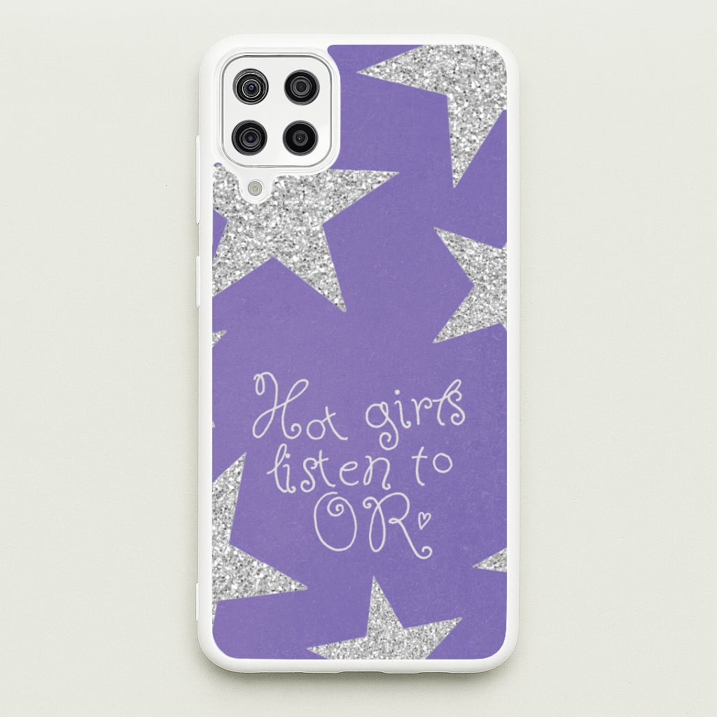 Hot Girls Listen To OR Galaxy A12 Case
