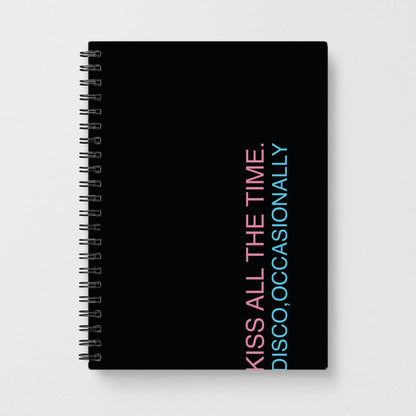 Disco Occasionally Text Notebook