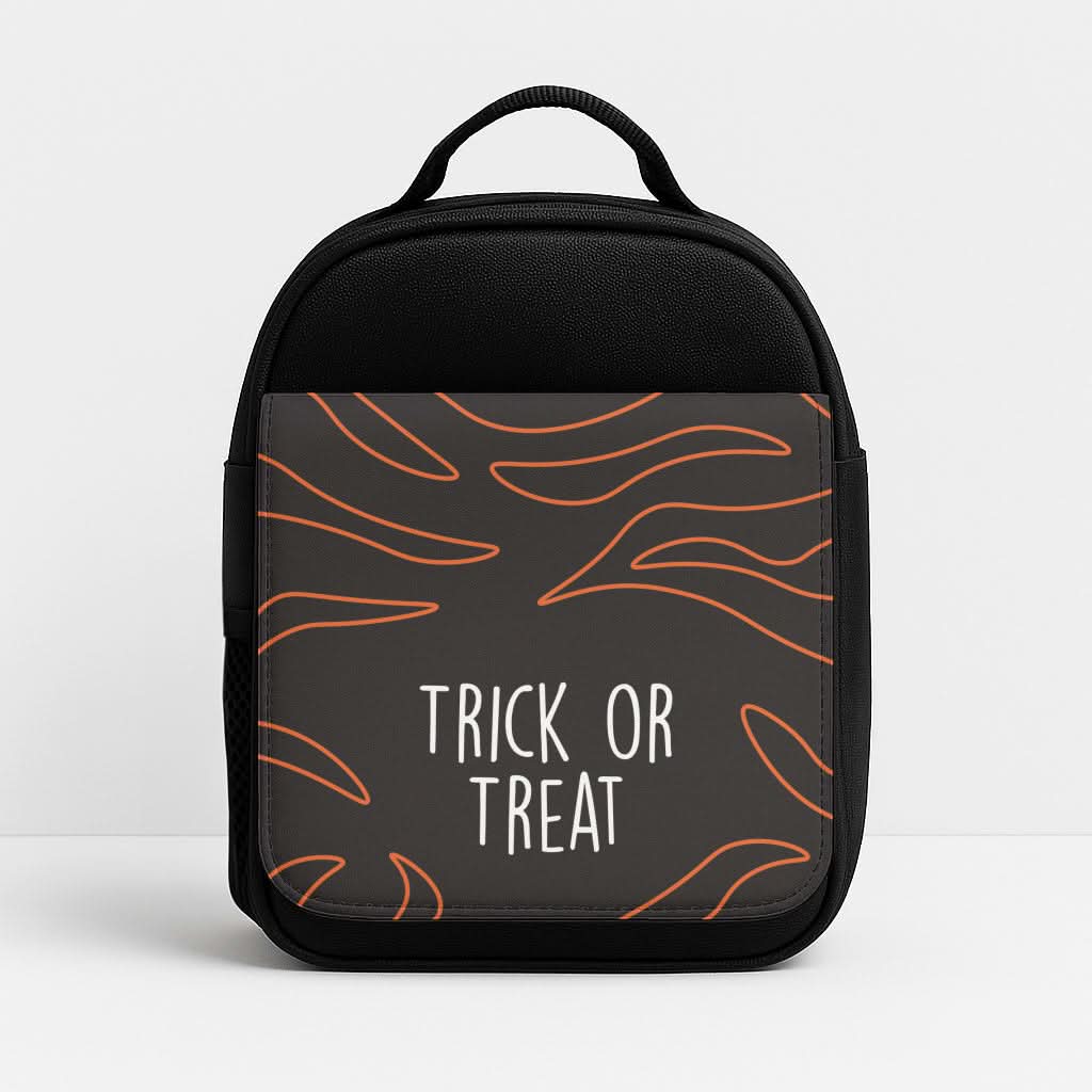Zebra Print Trick Or Treat Lunchbox