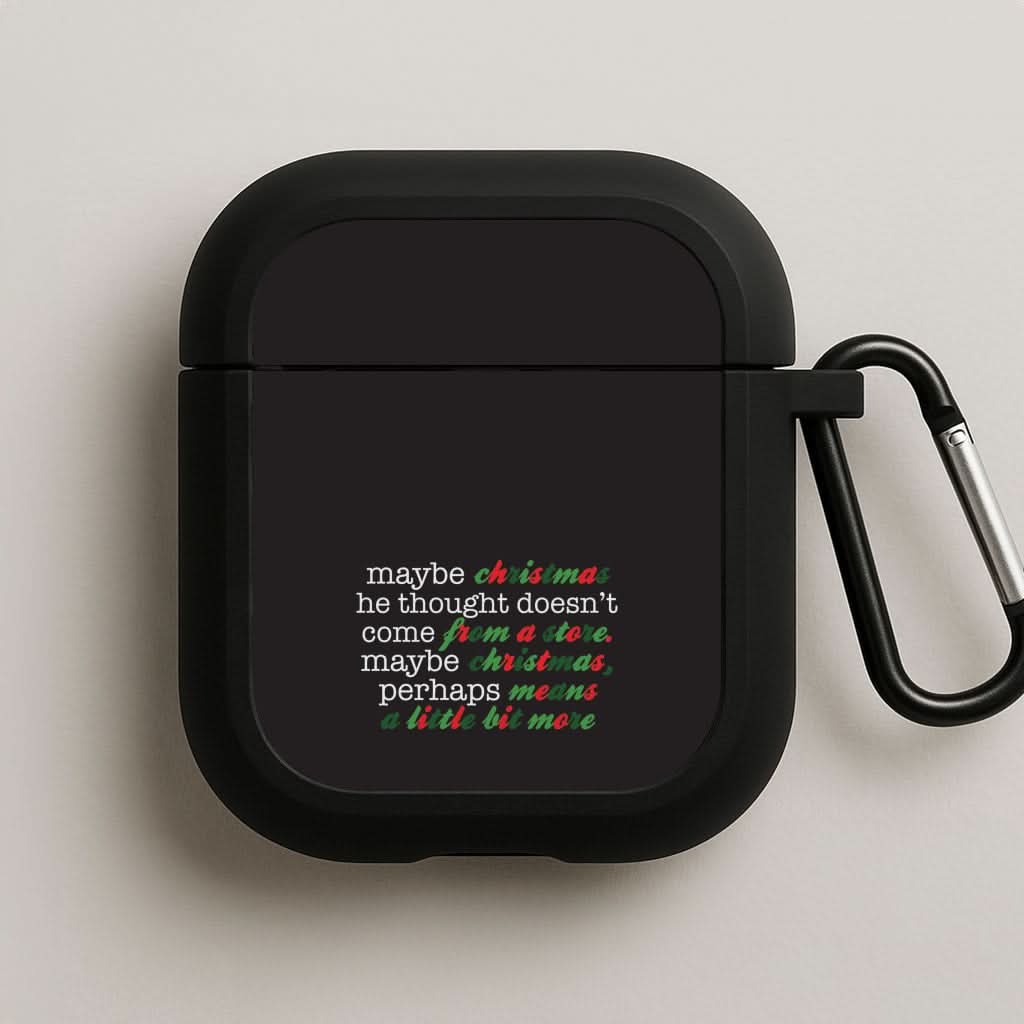 Green Creature Quote AirPods Case