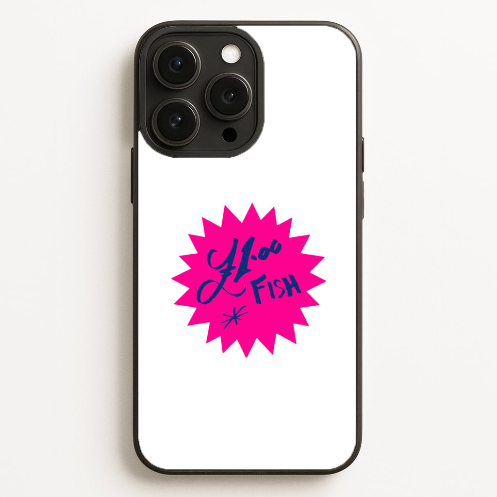 One Pound Fish - British Pop Culture Phone Case for iPhone, Samsung Galaxy and Google Pixel