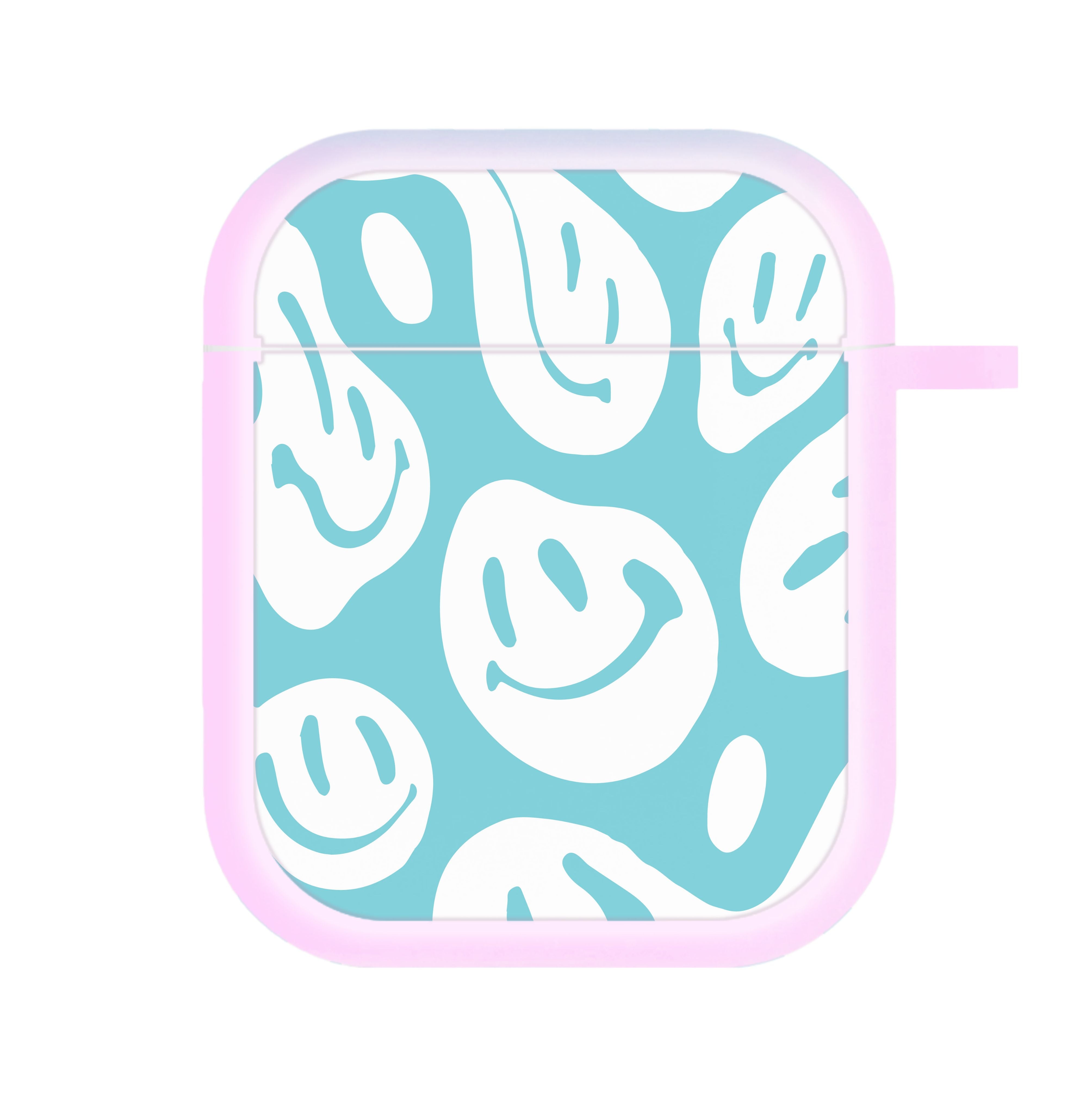 Trippn Smiley - Blue AirPods Case