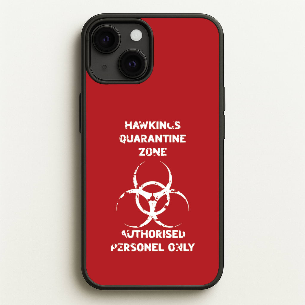 Hawkings Quarantine Zone iPhone 13 Case