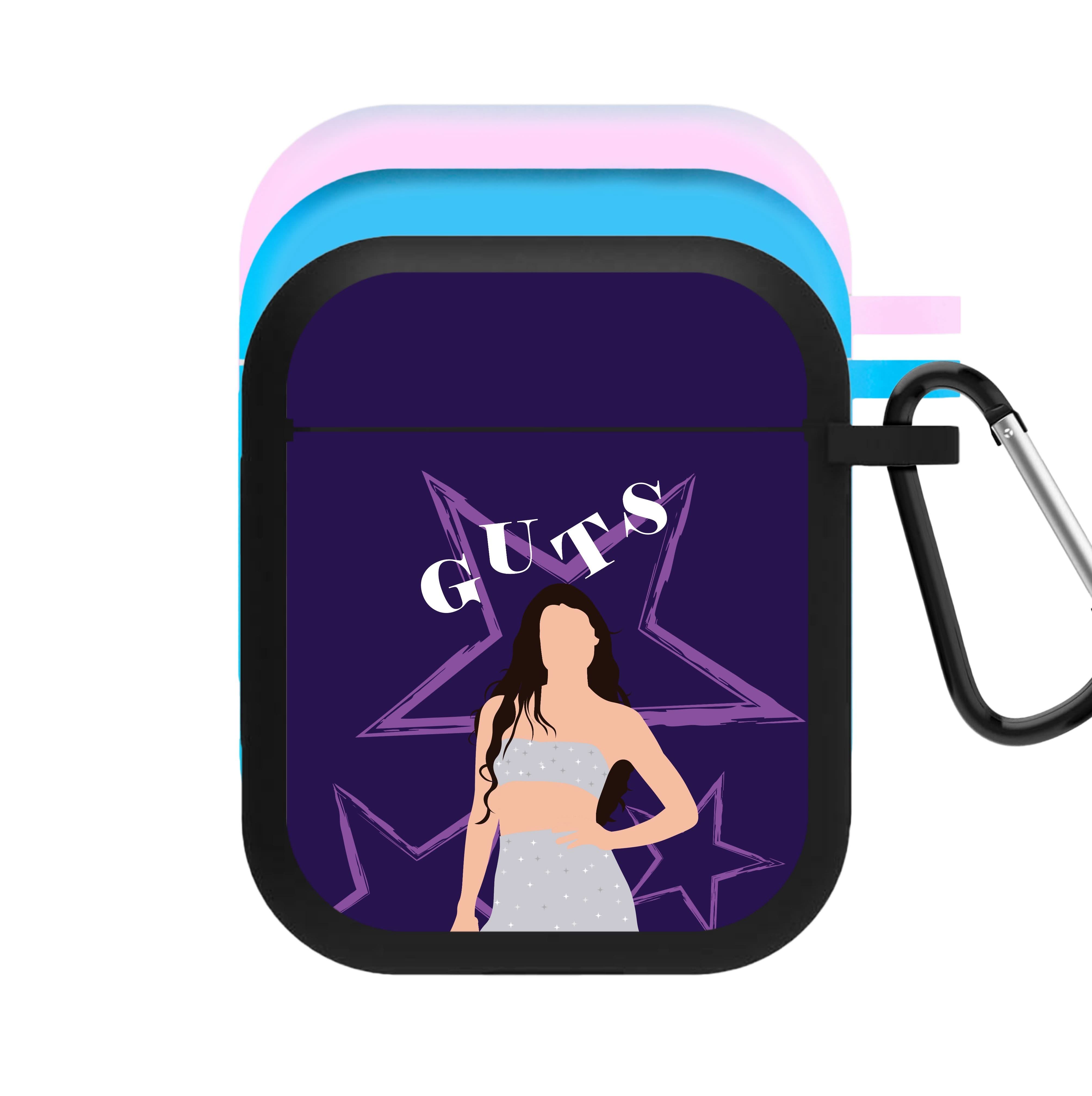 Dark Purple Olivia AirPods Case