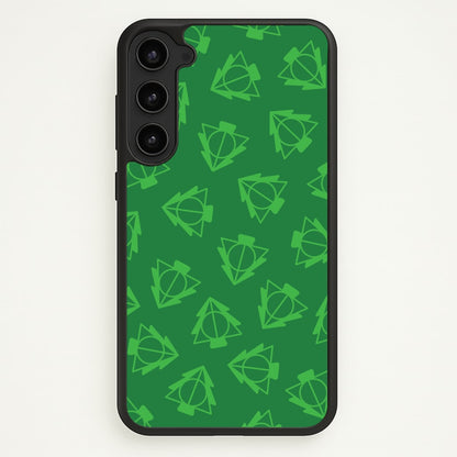 Christmas Tree Wizard Icon Pattern Galaxy S23 Plus Case