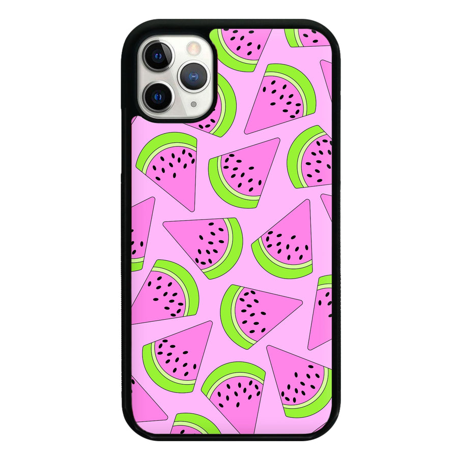 Pink Watermelon Pattern - Summer Phone Case