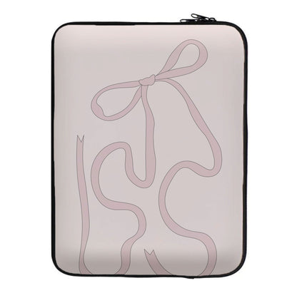 Pink Ribbon Laptop Sleeve