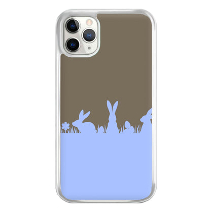 Bunny Outline  Phone Case