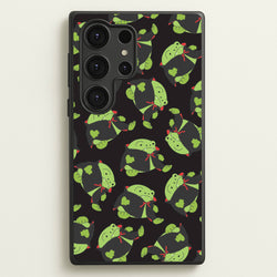 Vampire Frog Pattern  - Halloween Galaxy S25 Ultra Case
