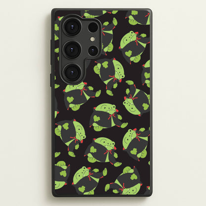 Vampire Frog Pattern  - Halloween Galaxy S25 Ultra Case