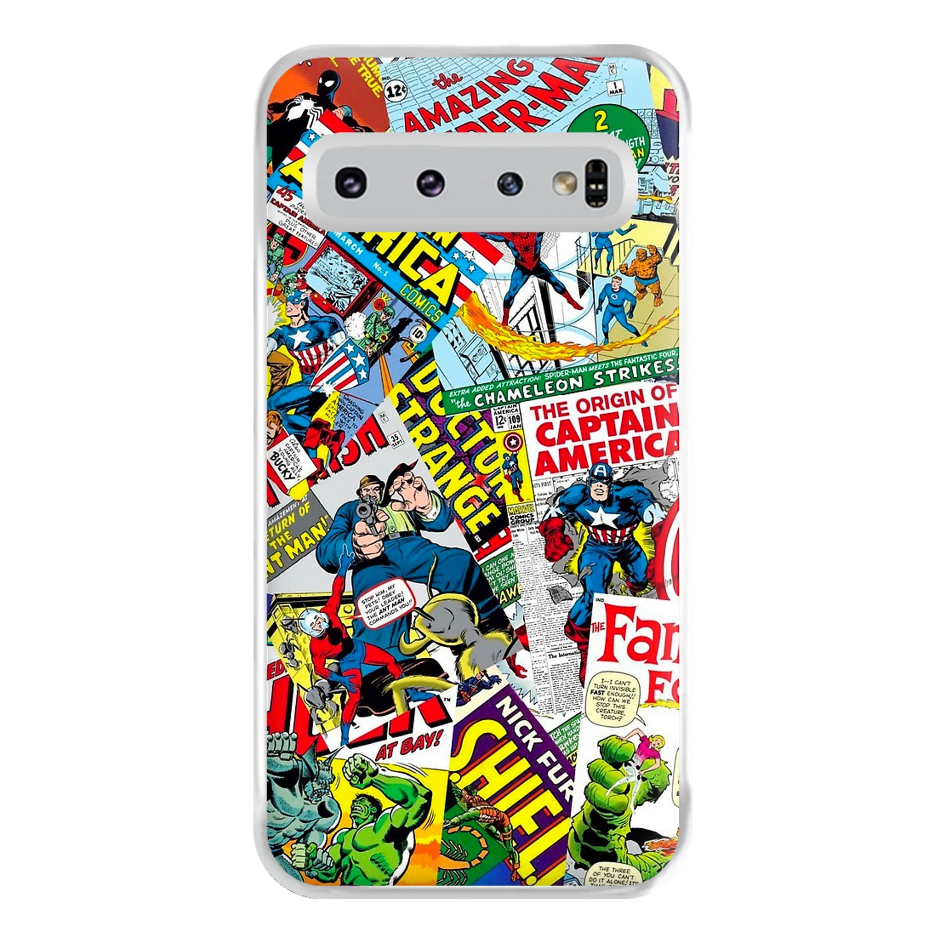 Superhero Comic Comics Pattern Phone Case