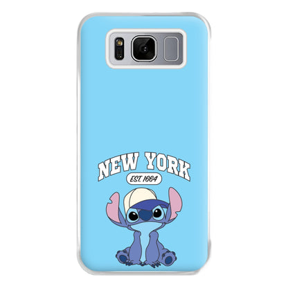 New York Blue Alien Galaxy S8 Plus Case