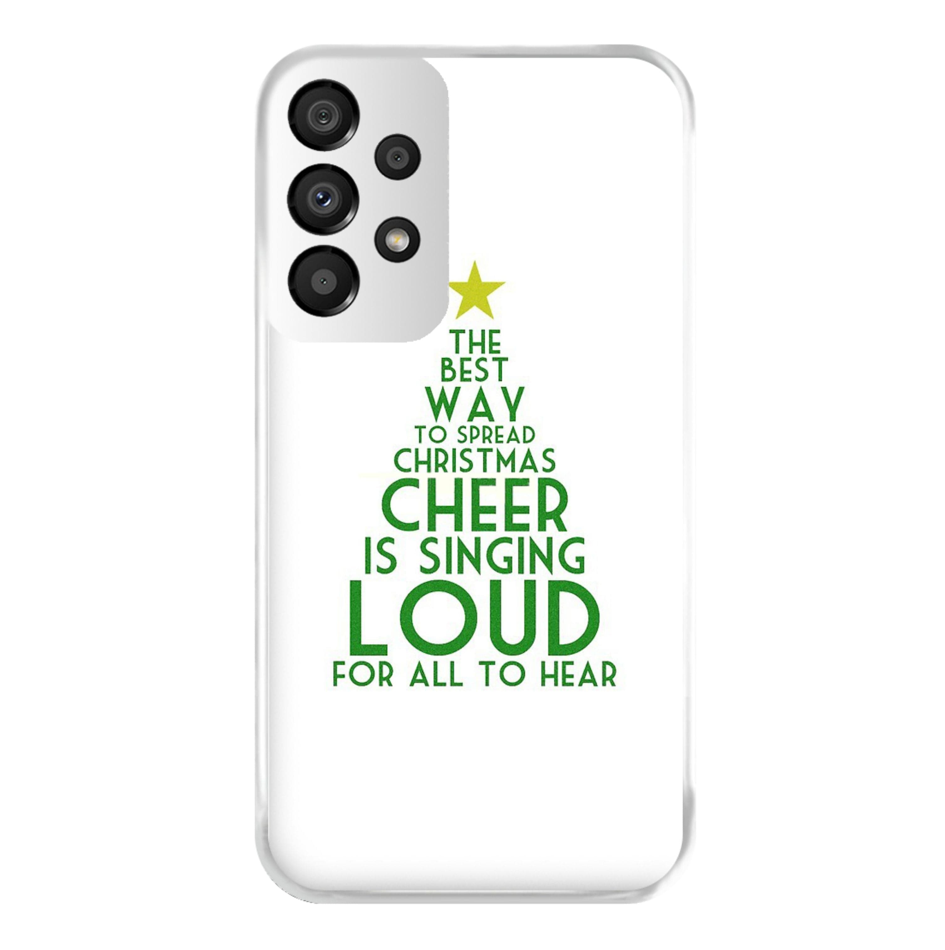 The Best Way To Spread Christmas Cheer - Elf Phone Case