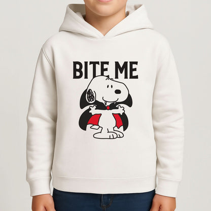 Bite Me Cartoon Beagle Boys Hoodie