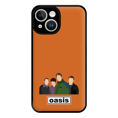 Rock Band Members iPhone 14 Case