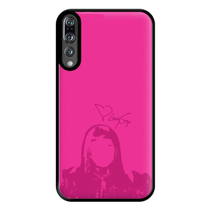 Pink Gaga Silhouette  Huawei P20 Pro Case