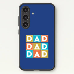 Dad Cubes Galaxy S24 Case