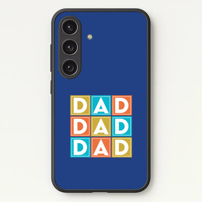 Dad Cubes Galaxy S24FE Case