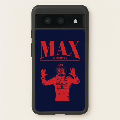 Max Blue And Red Google Pixel 8a Case