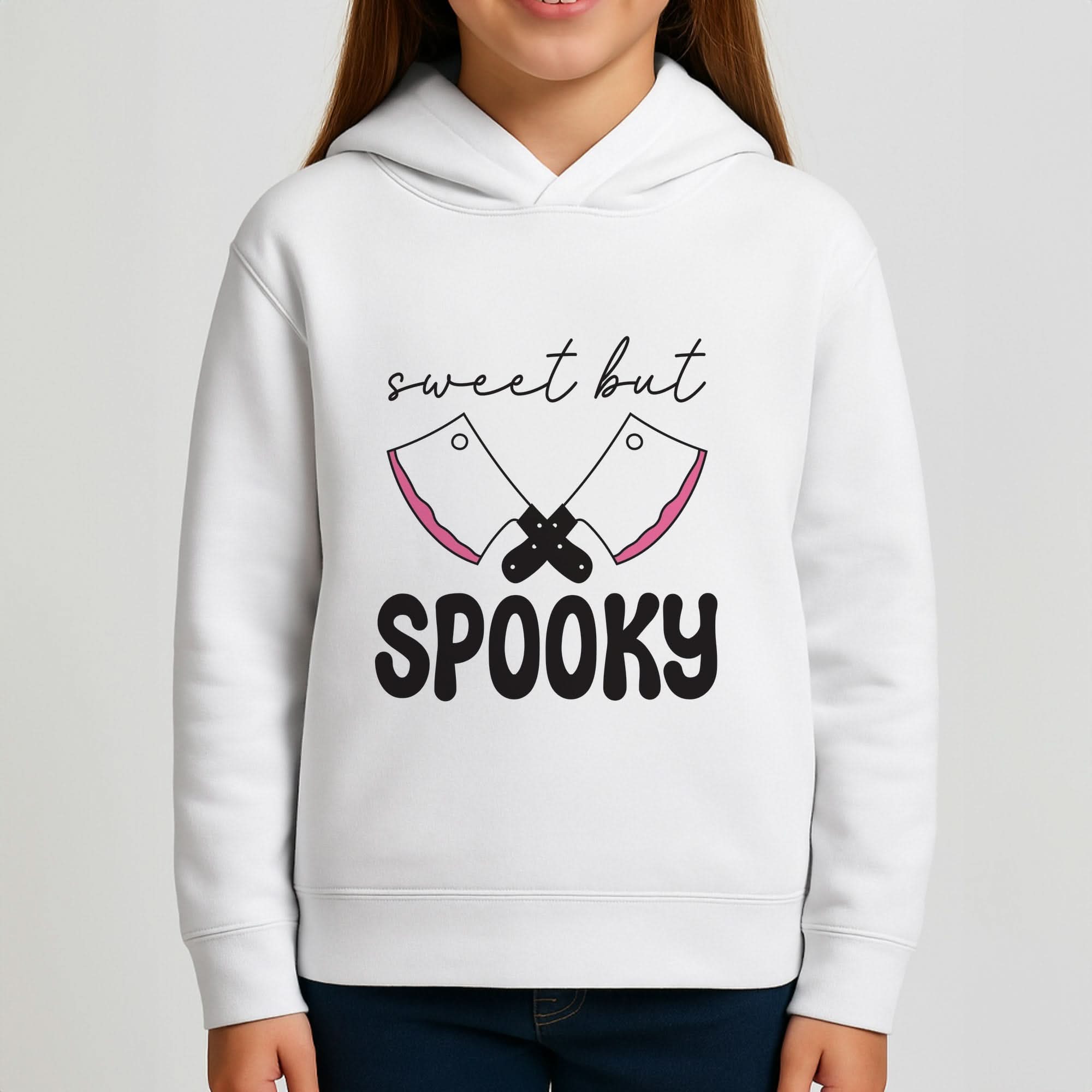 Sweet But Spooky Girls Hoodie