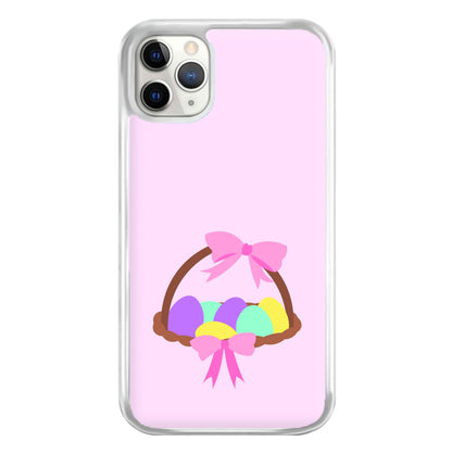 Pink Easter Basket Phone Case