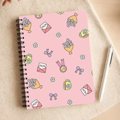 Mum Doodles Pattern Notepad