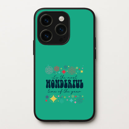 The Most Wonderful Time Of The Year Geometric iPhone 14 Pro Max Case