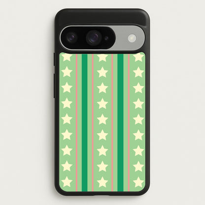 Stars And Stripes Christmas Pattern Google Pixel 10 / 10 Pro Case