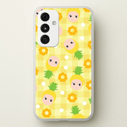 Pineapple Angel Pattern Galaxy A15 Case