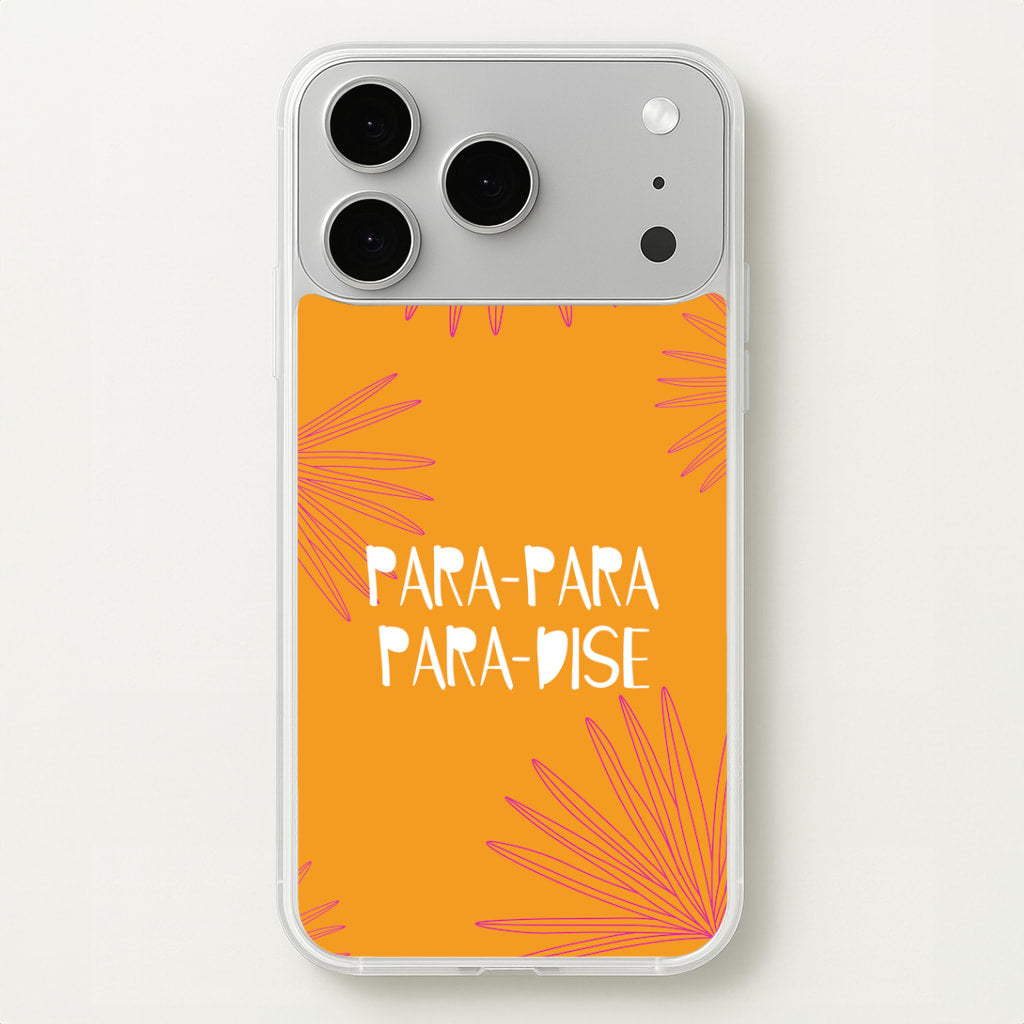 Paradise Lyrics iPhone 17 Pro Case