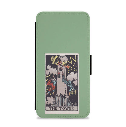 Tarot Card XVI Flip / Wallet Phone Case