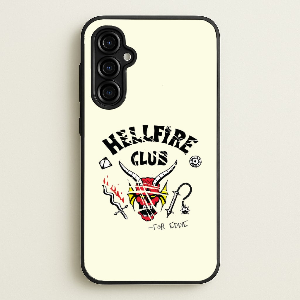 Torn Hellfire Club Galaxy A54 Case