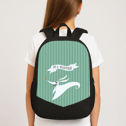 Stripey I'm A Nightmare School Bag