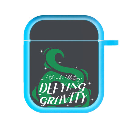 I Think I'll Try Defying Gravity AirPods Case