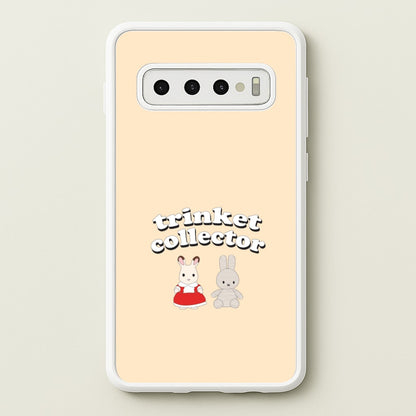 Trinket Collector Biege Galaxy S10 Case
