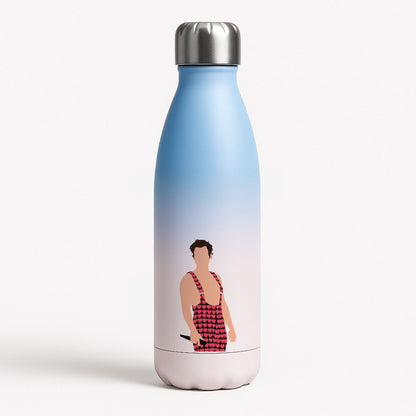 Harry Heart Jumpsuit Blue Water Bottle