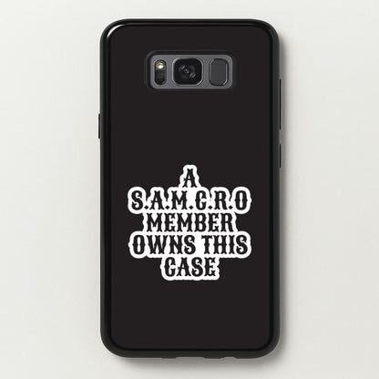 SAMCRO Member Galaxy S8 Case